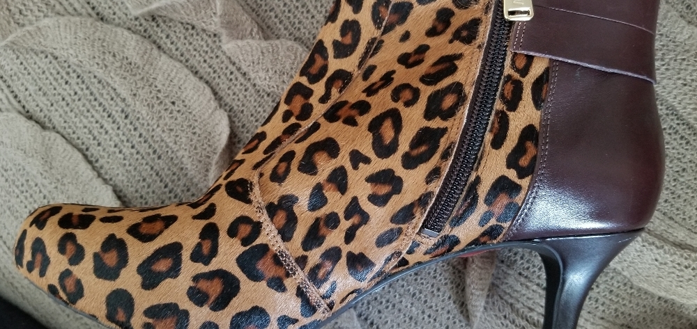 Rockport platform leather booties